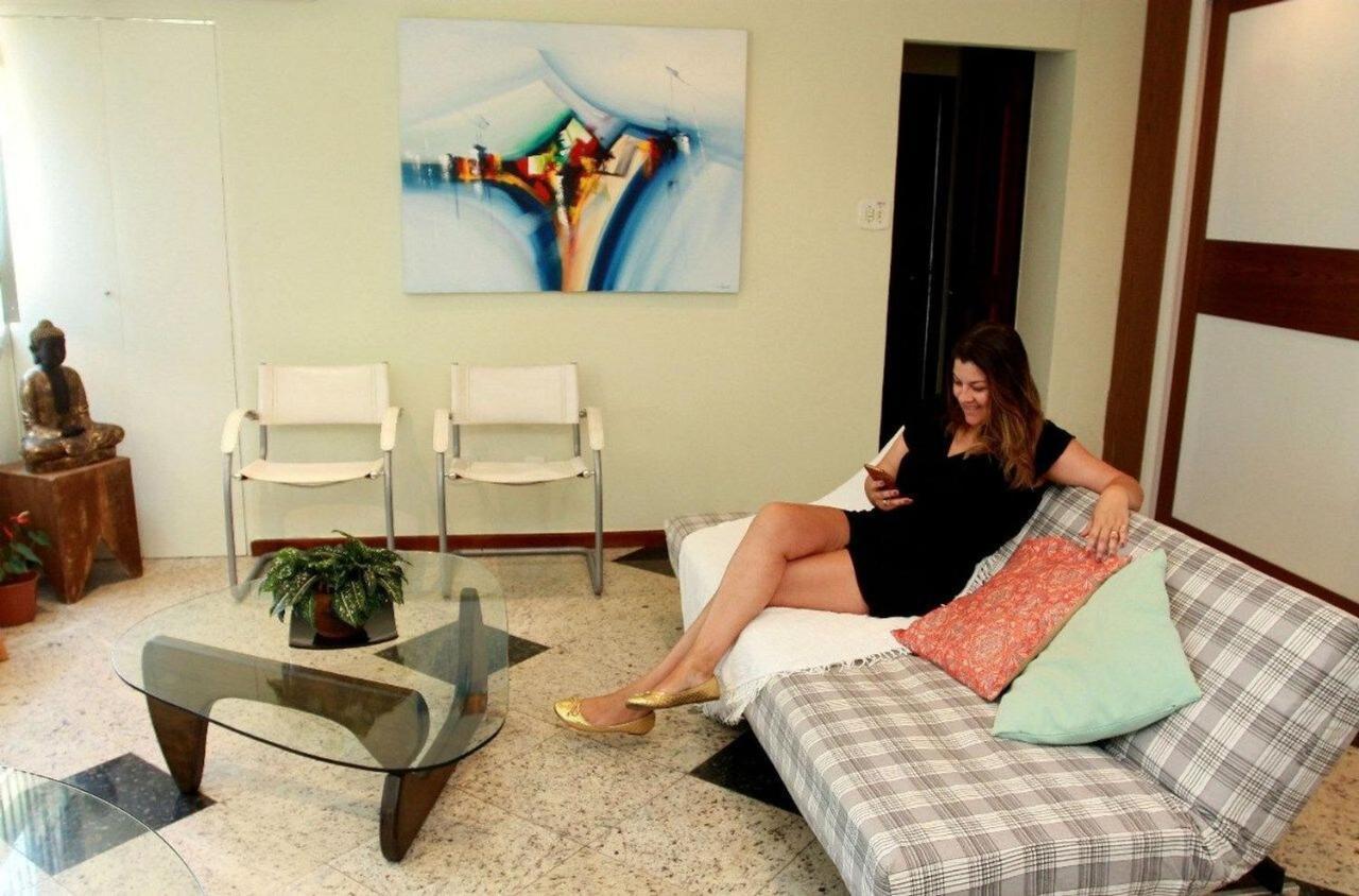 VISTA TOP para a Praia de Ipanema e Lagoa - Apartamento com WIFI, AR e cozinha Rio de Janeiro Exterior foto