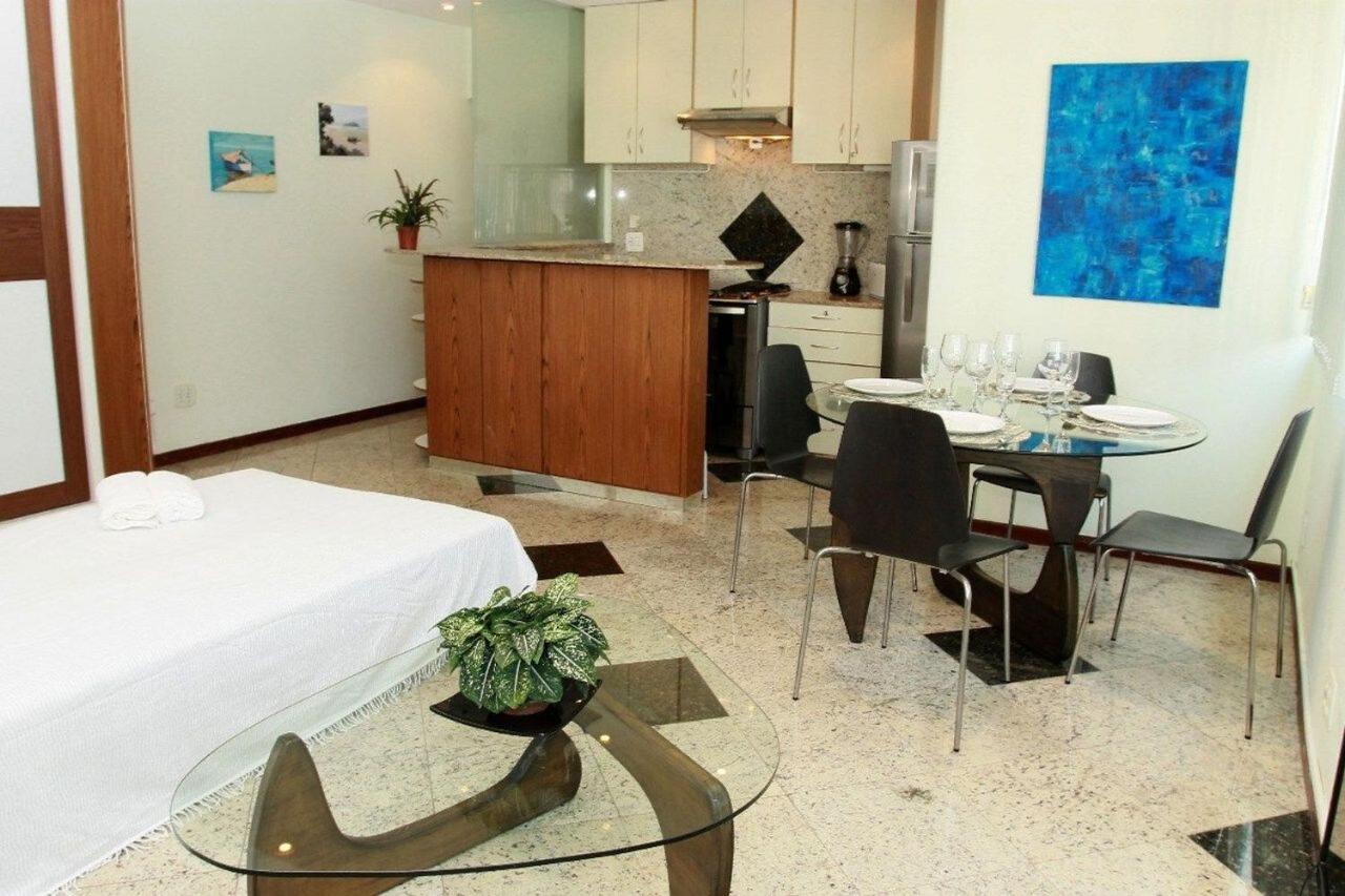 VISTA TOP para a Praia de Ipanema e Lagoa - Apartamento com WIFI, AR e cozinha Rio de Janeiro Exterior foto