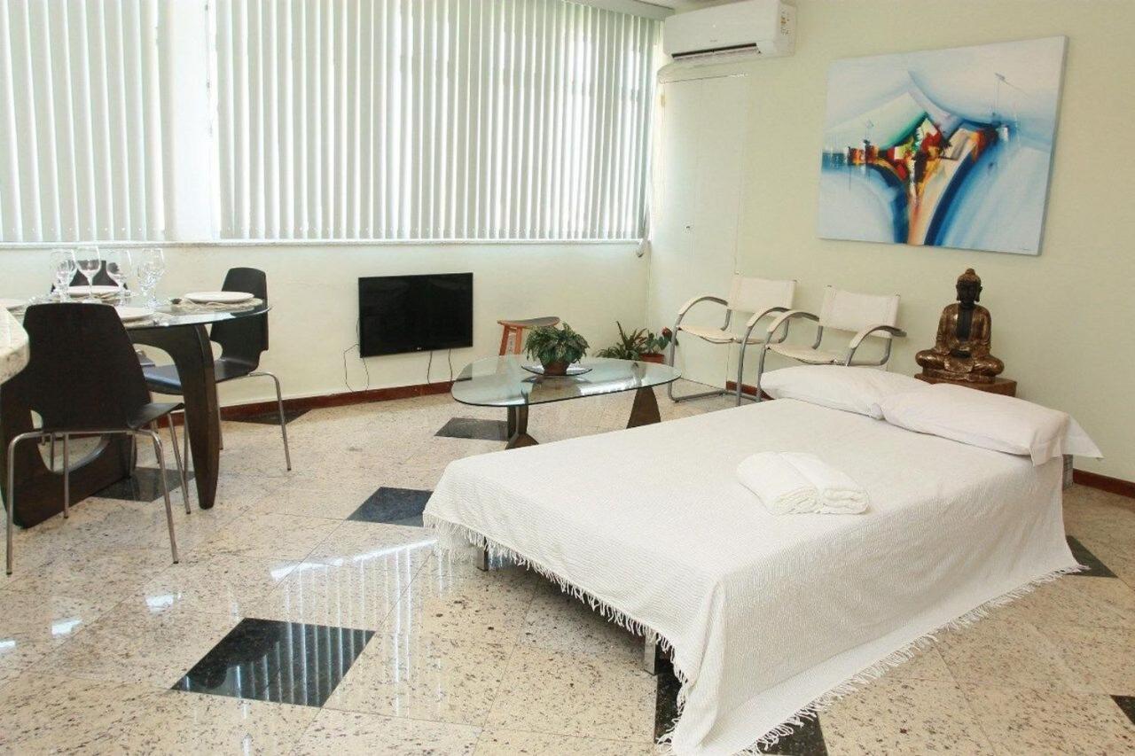 VISTA TOP para a Praia de Ipanema e Lagoa - Apartamento com WIFI, AR e cozinha Rio de Janeiro Exterior foto