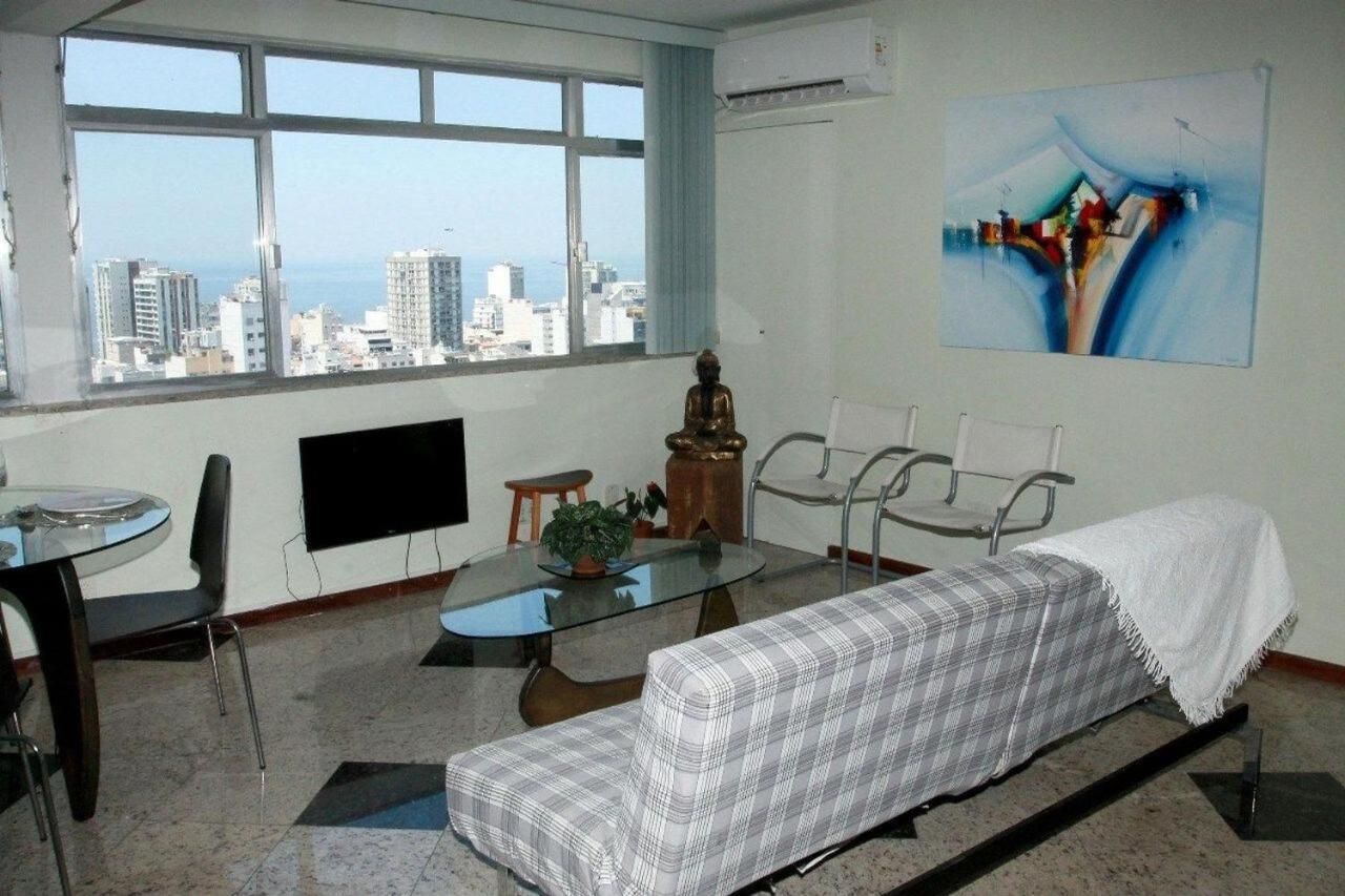 VISTA TOP para a Praia de Ipanema e Lagoa - Apartamento com WIFI, AR e cozinha Rio de Janeiro Exterior foto