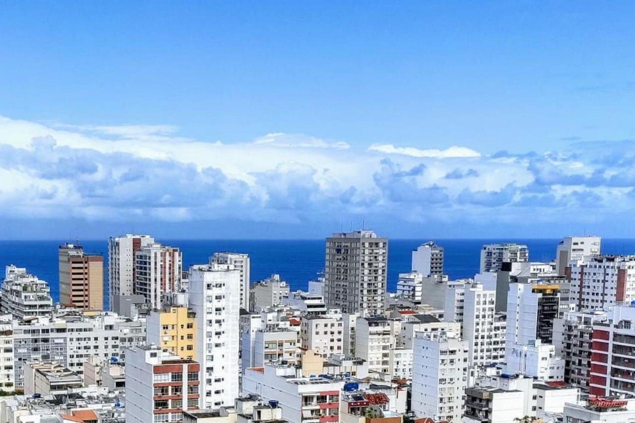 VISTA TOP para a Praia de Ipanema e Lagoa - Apartamento com WIFI, AR e cozinha Rio de Janeiro Exterior foto