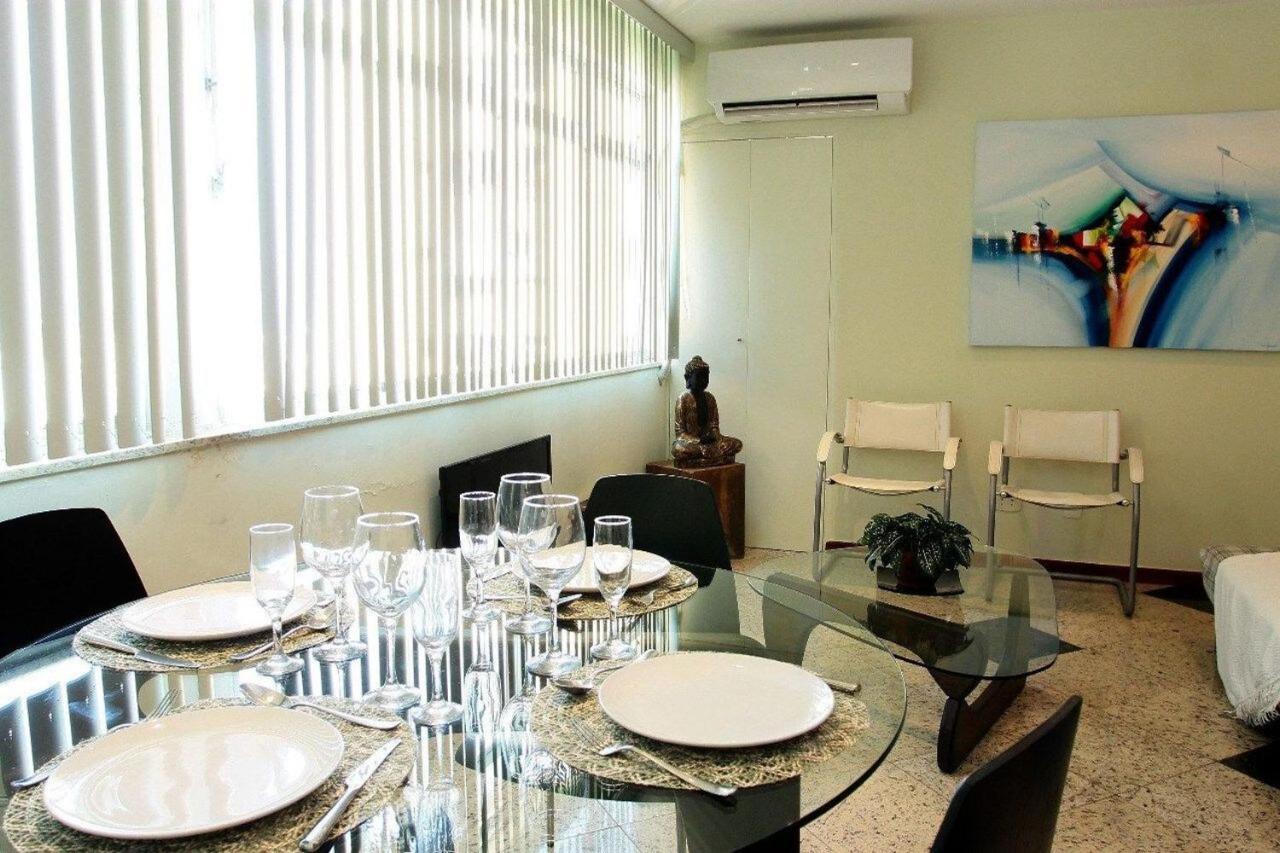 VISTA TOP para a Praia de Ipanema e Lagoa - Apartamento com WIFI, AR e cozinha Rio de Janeiro Exterior foto